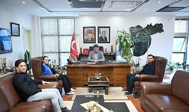 Kartepe’nin Gururu Genç Sporcular Başkan Kocaman’la Buluştu