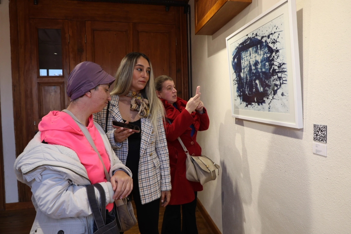 Mudanya'da görme engelliler için sanatta erişilebilirlik adımı